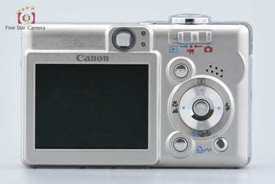 [Used] Canon IXY Digital 50 Silver Compact Digital Camera