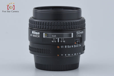 [Used] Nikon AF NIKKOR 50mm f/1.4