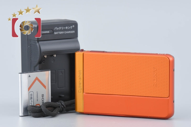 【Used】SONY Sony Cyber-Shot DSC-TX30 Orange Digital Still Camera