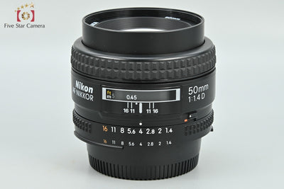 [Used] Nikon AF NIKKOR 50mm f/1.4 D