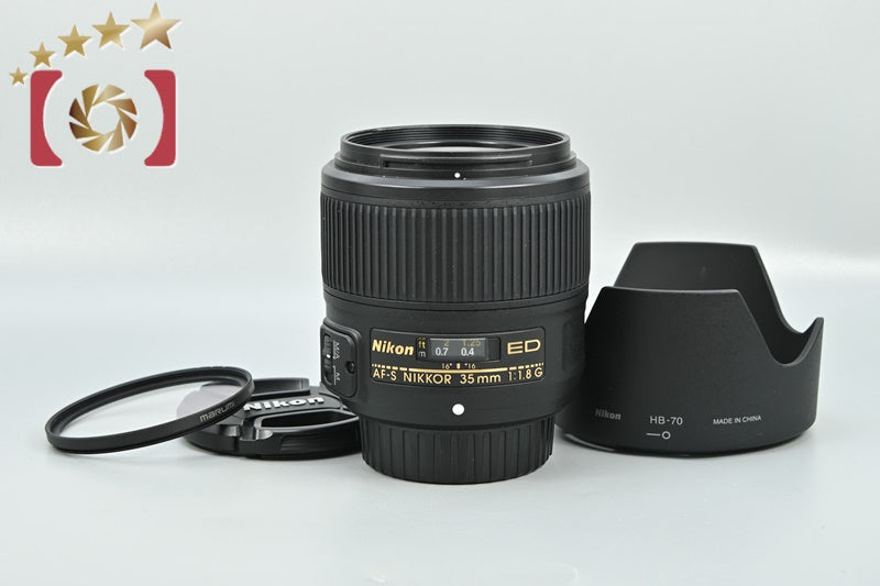 [Used] Nikon AF-S NIKKOR 35mm f/1.8 G ED