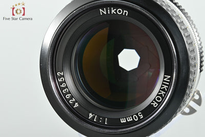 [Used] Nikon Ai NIKKOR 50mm f/1.4
