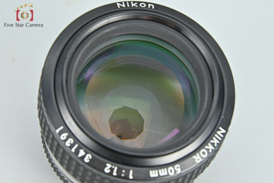 [Used] Nikon Nikkor Ai-S 50mm f/1.2
