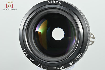 [Used] Nikon Nikkor Ai-S 50mm f/1.2