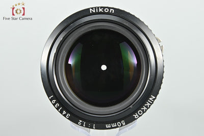 [Used] Nikon Nikkor Ai-S 50mm f/1.2