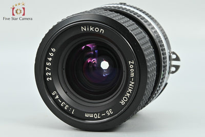 [Used] Nikon Ai-S ZOOM NIKKOR 35-70mm f/3.3-4.5
