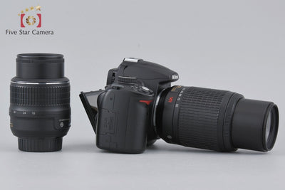 [Used] Nikon D5000 Double Zoom Lens Kit