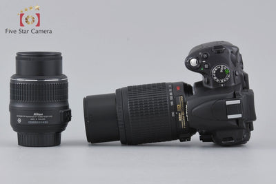 [Used] Nikon D5000 Double Zoom Lens Kit