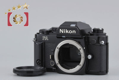 【Used】Nikon FA Black Film SLR Camera