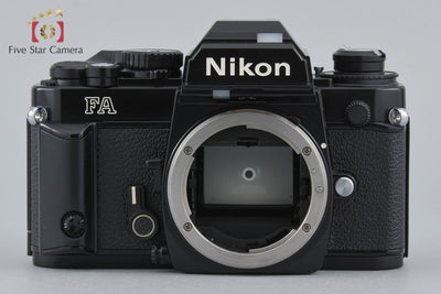 【Used】Nikon FA Black Film SLR Camera