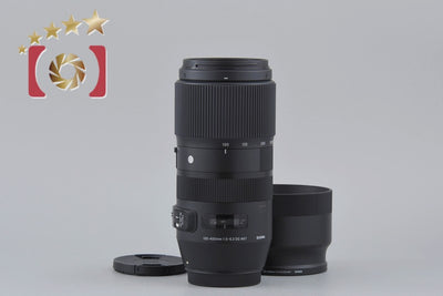 【中古】SIGMA シグマ 100-400mm f/5-6.3 DG OS HSM Contemporary キヤノン用