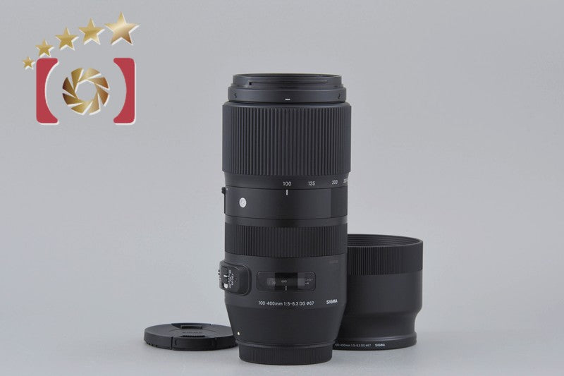 【中古】SIGMA シグマ 100-400mm f/5-6.3 DG OS HSM Contemporary キヤノン用
