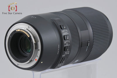 【中古】SIGMA シグマ 100-400mm f/5-6.3 DG OS HSM Contemporary キヤノン用