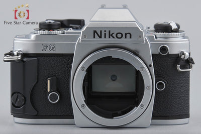 [Used] Nikon FG Silver Film SLR Camera