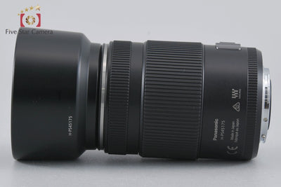 [Used] Panasonic LUMIX G X VARIO 45-175mm f/4-5.6 ASPH. POWER O.I.S. H-PS45175 Black with Original Box