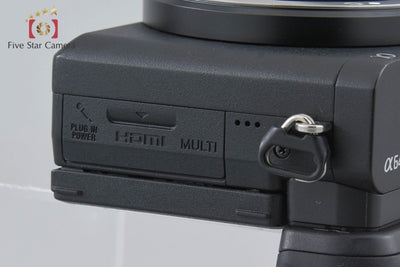 【中古】SONY ソニー α6400 ILCE-6400 シルバー ミラーレス一眼カメラ シャッター回数僅少