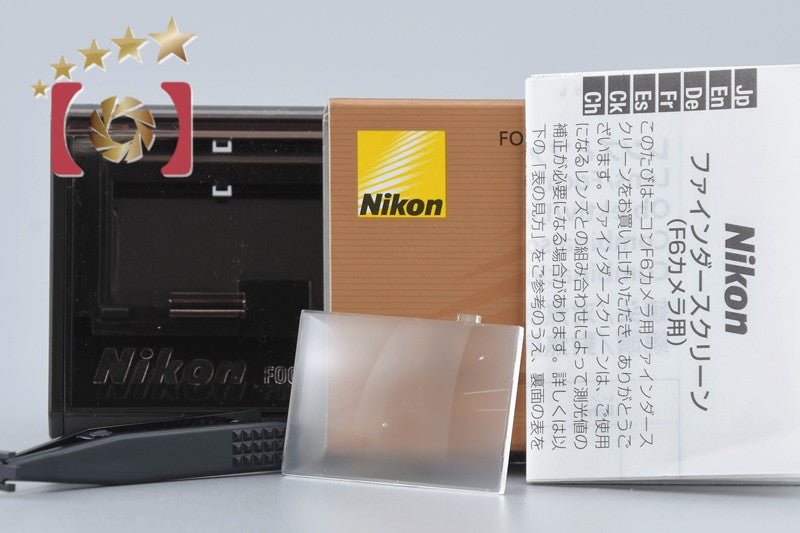 [Used] Nikon Focusing Screen Type E for F6 with original box