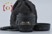 Used Nikon AF-S DX NIKKOR 35mm f/1.8 G