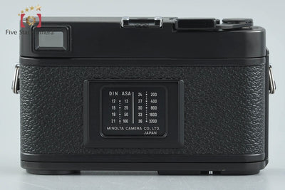 [Used] MINOLTA CLE + M-ROKKOR 40mm f/2 Overhauled in December 2025