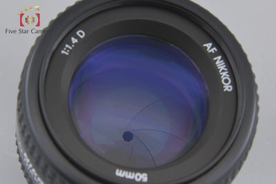 [Used] Nikon AF NIKKOR 50mm f/1.4 D
