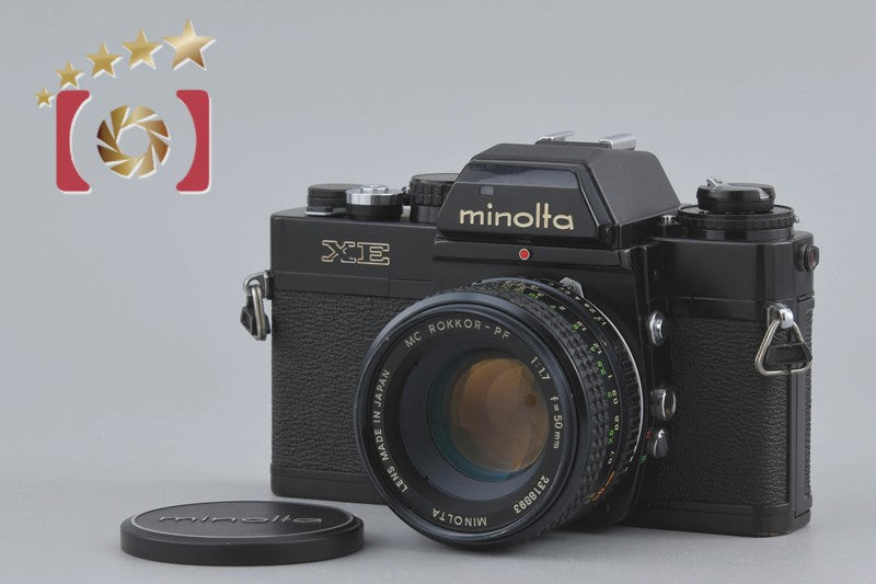 中古】MINOLTA ミノルタ XE ブラック + MD 50mm f/1.7 – Five Star