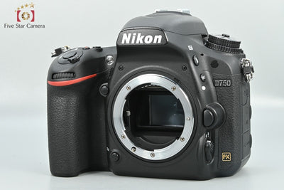 Used: Nikon D750 Digital SLR Camera