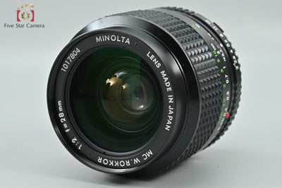 [Used] MINOLTA MC W.ROKKOR 28mm f/2