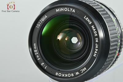 [Used] MINOLTA MC W.ROKKOR 28mm f/2