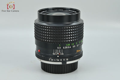[Used] MINOLTA MC W.ROKKOR 28mm f/2