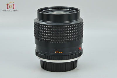 [Used] MINOLTA MC W.ROKKOR 28mm f/2