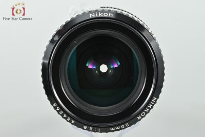 [Used] Nikon Ai NIKKOR 28mm f/2.8