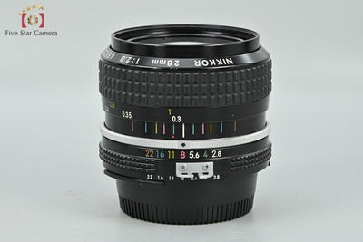 [Used] Nikon Ai NIKKOR 28mm f/2.8