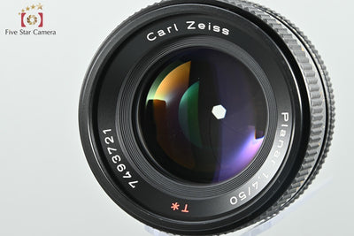【中古】CONTAX コンタックス Carl Zeiss Planar 50mm f/1.4 T* MMJ