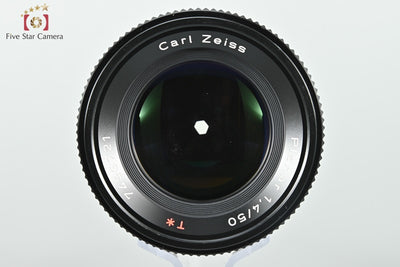 【中古】CONTAX コンタックス Carl Zeiss Planar 50mm f/1.4 T* MMJ