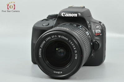 [Used] Canon EOS Kiss X7 EF-S 18-55mm IS STM Lens Kit Black Digital SLR Camera