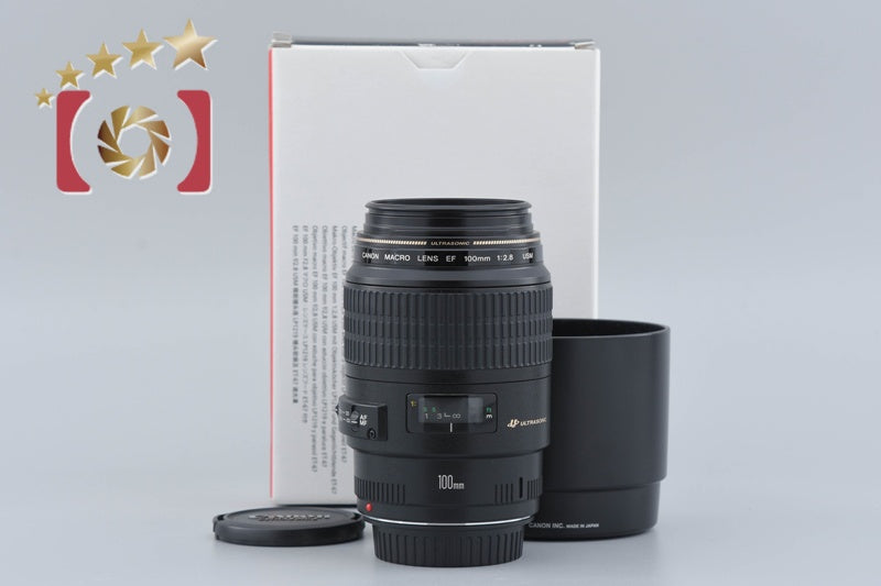 [Used] Canon EF 100mm f/2.8 MACRO USM with Original Box