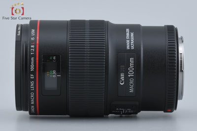 [Used] Canon EF 100mm f/2.8 MACRO L IS USM