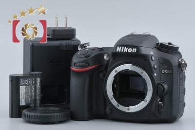 [Used] Nikon D7200 Digital SLR Camera with low shutter count