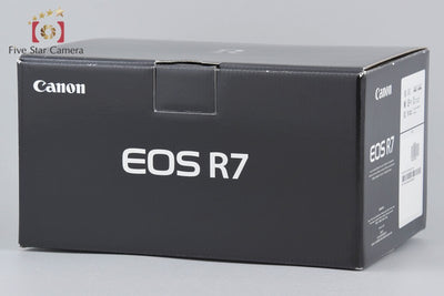 [Used] Canon EOS R7 Mirrorless Camera, Low Shutter Count, With Original Box