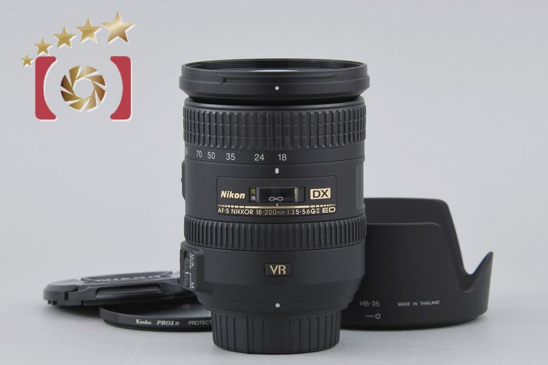 [Used] Nikon AF-S DX NIKKOR 18-200mm f/3.5-5.6 G II ED VR