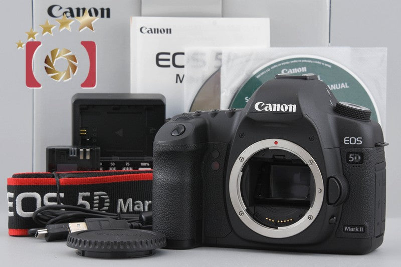 [Used] Canon EOS 5D Mark II Digital SLR Camera, Low Shutter Count, With Original Box