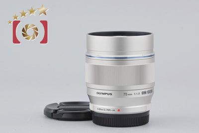 [Used] OLYMPUS Olympus M.ZUIKO DIGITAL ED 75mm f/1.8 Silver