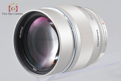 [Used] OLYMPUS Olympus M.ZUIKO DIGITAL ED 75mm f/1.8 Silver