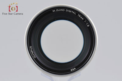 [Used] OLYMPUS Olympus M.ZUIKO DIGITAL ED 75mm f/1.8 Silver