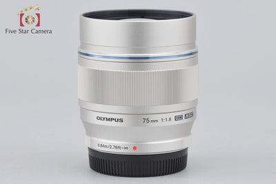[Used] OLYMPUS Olympus M.ZUIKO DIGITAL ED 75mm f/1.8 Silver