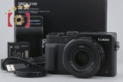 [Used] Panasonic LUMIX DMC-LX100 Black Compact Digital Camera with Original Box