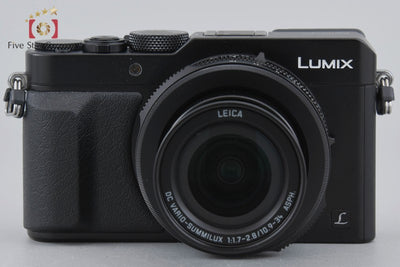 [Used] Panasonic LUMIX DMC-LX100 Black Compact Digital Camera with Original Box