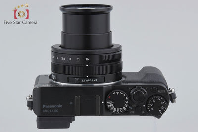 [Used] Panasonic LUMIX DMC-LX100 Black Compact Digital Camera with Original Box