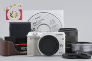 [Used] Canon EOS M3 White Double Lens Kit