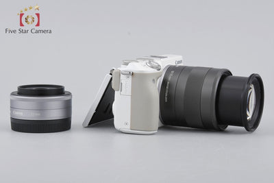 [Used] Canon EOS M3 White Double Lens Kit